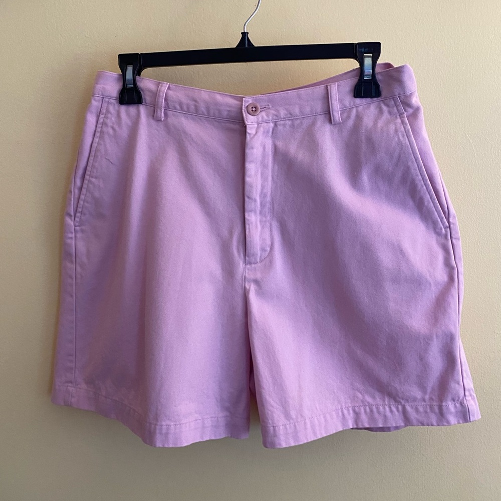 EUC LAND’S END Light Pink High Rise Shorts, Classic Fit, WONDERFUL CONDITION